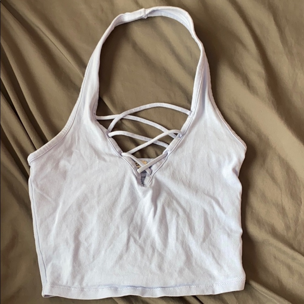 Light Blue Halter Top💙